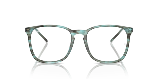 RB5387 Optics Ray-Ban Striped Green