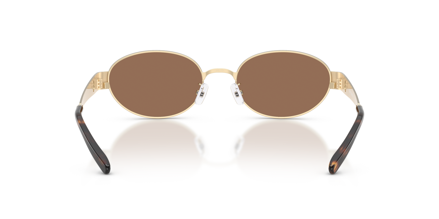 Tory Burch TY 6059 32516E Discontinued Sunglasses w/Gold Gradient Mirrored Lens Tory Burch TY6117 L (56 - 17) with Brown lenses and Gold  main image 3