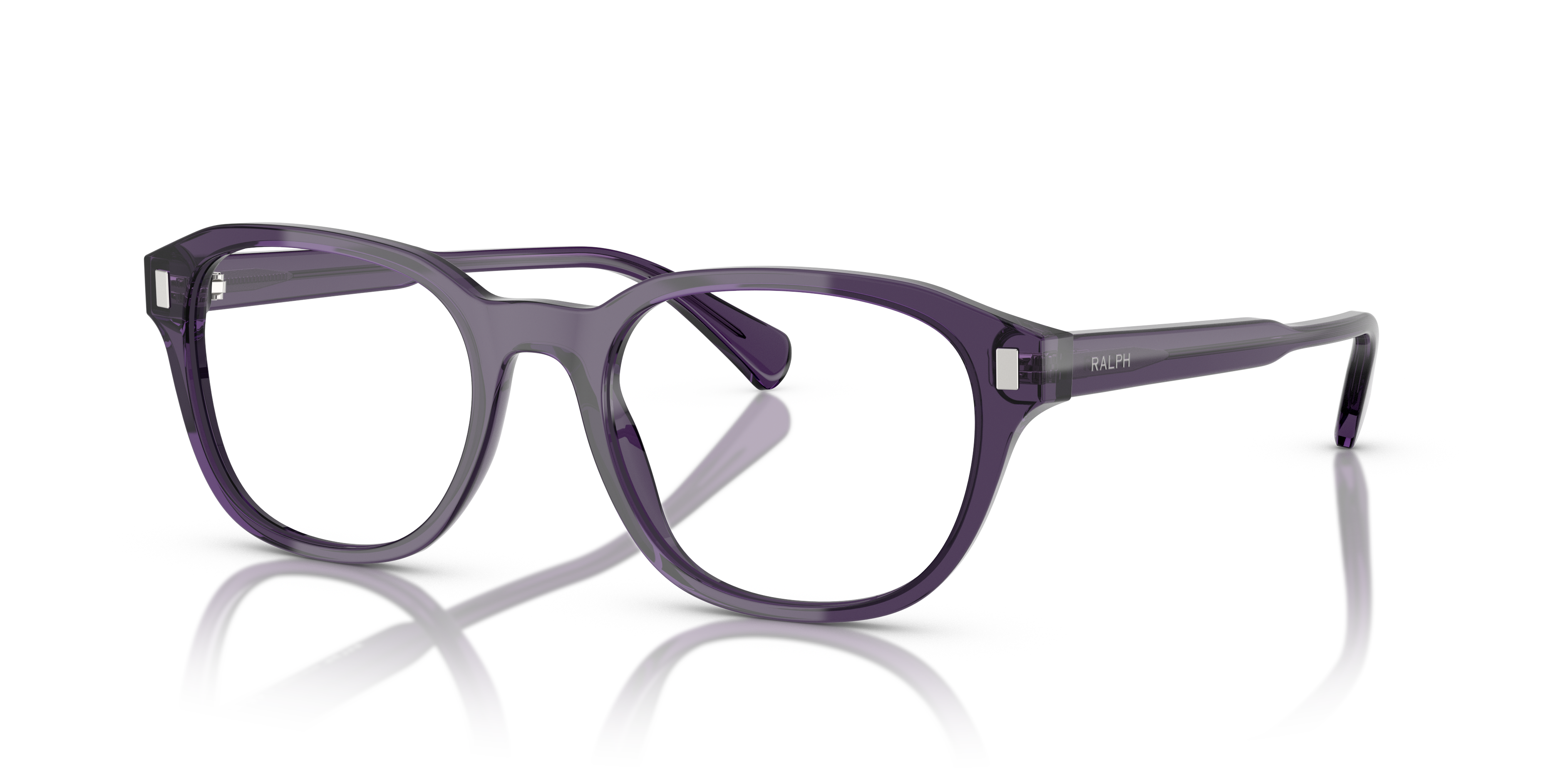 Ralph by Ralph Lauren Unisex Ra7172u Shiny Transparent Purple Size 71$