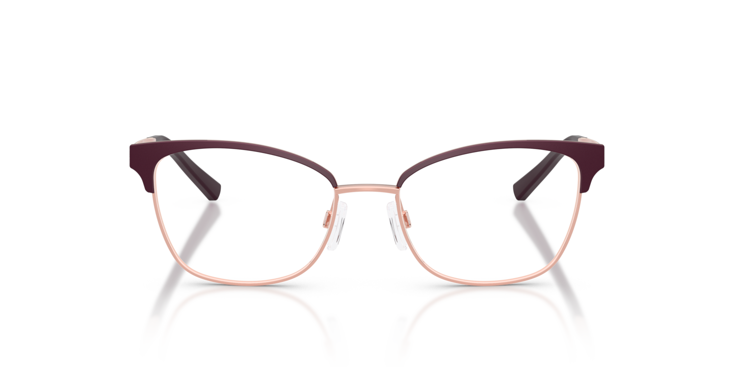Michael Kors 56MM Cat Eye Dublin Modern Glasses In Clear & Rose Gold Polarized Michael Kors MK3030 Buena Vista Rose Gold Eyeglasses  main image 4