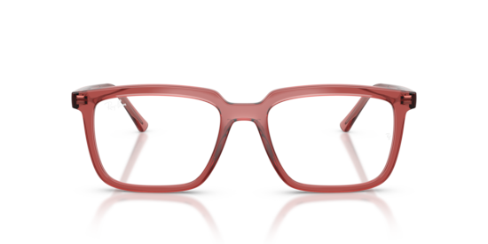 RB7239 Alain Optics Ray-Ban Transparent Red