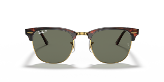 RB3016 Clubmaster Classic Ray-Ban Tortoise On Gold