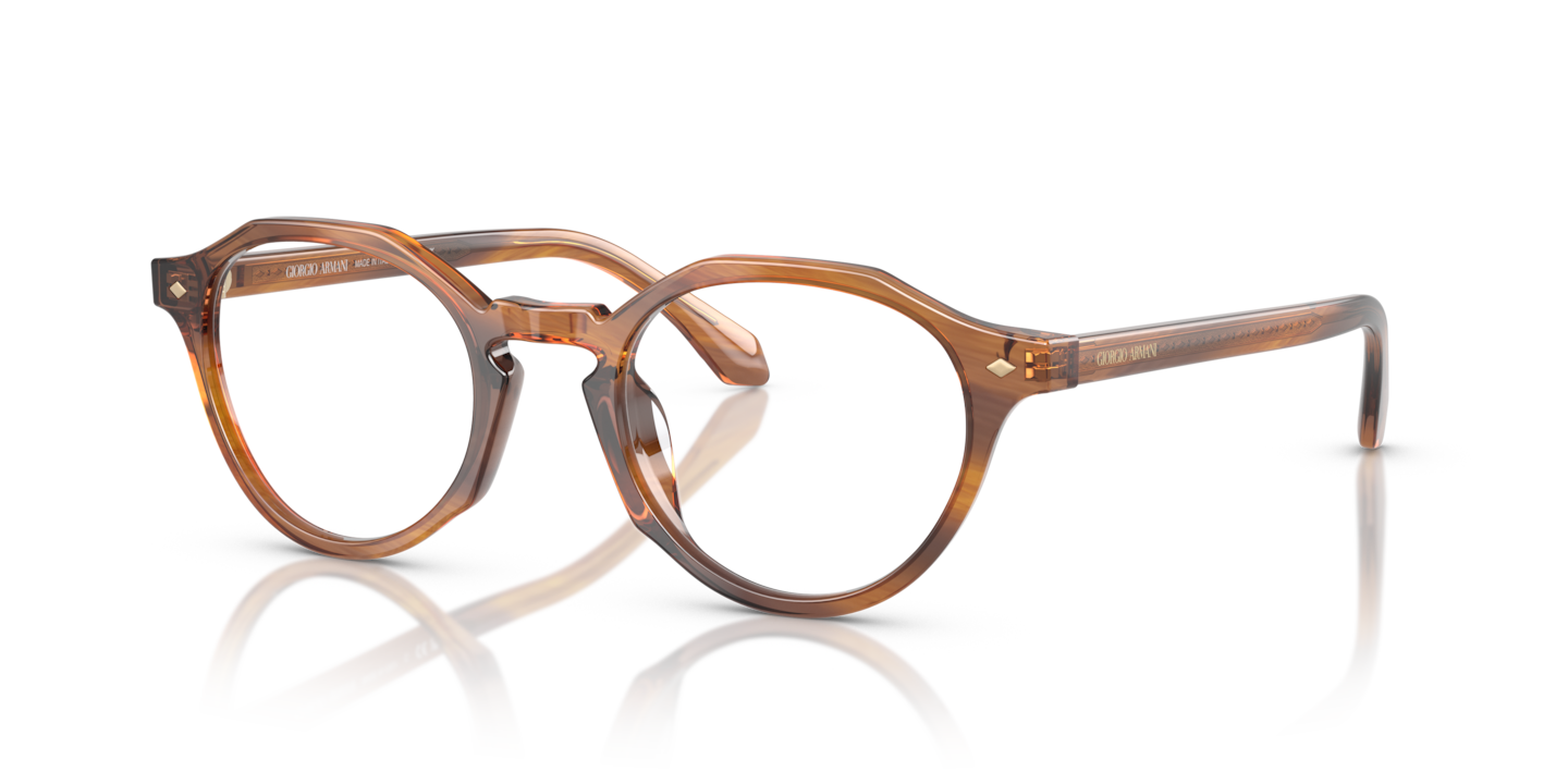 Giorgio Armani AR7264U Striped Honey