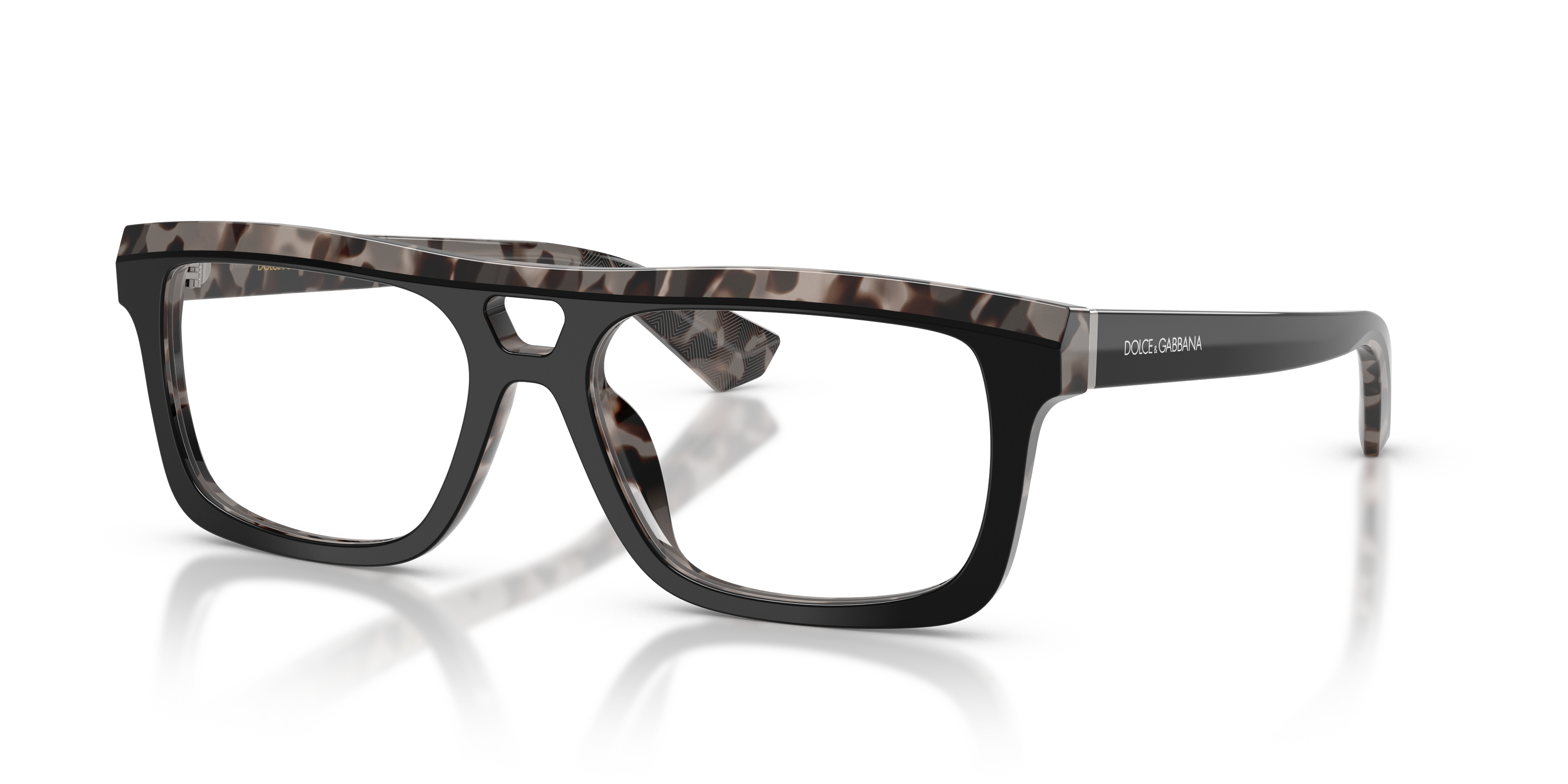 Dolce Gabbana Unisex Dg3431 Noir Sur Gris Havana Size 393$