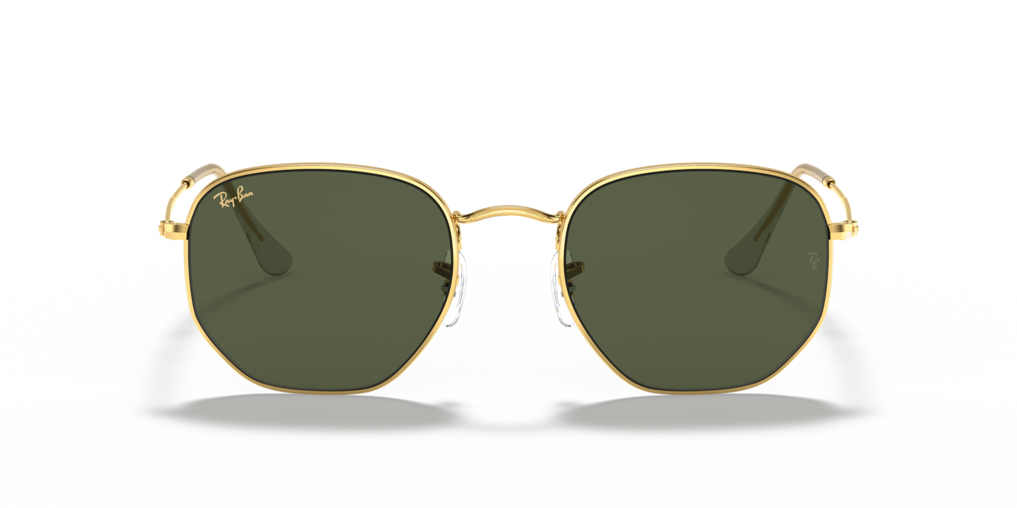 Ray-Ban サングラス RB3548 Sunglasses Ray-Ban RB3548 Hexagonal | Free Shipping | Glasses.com®
