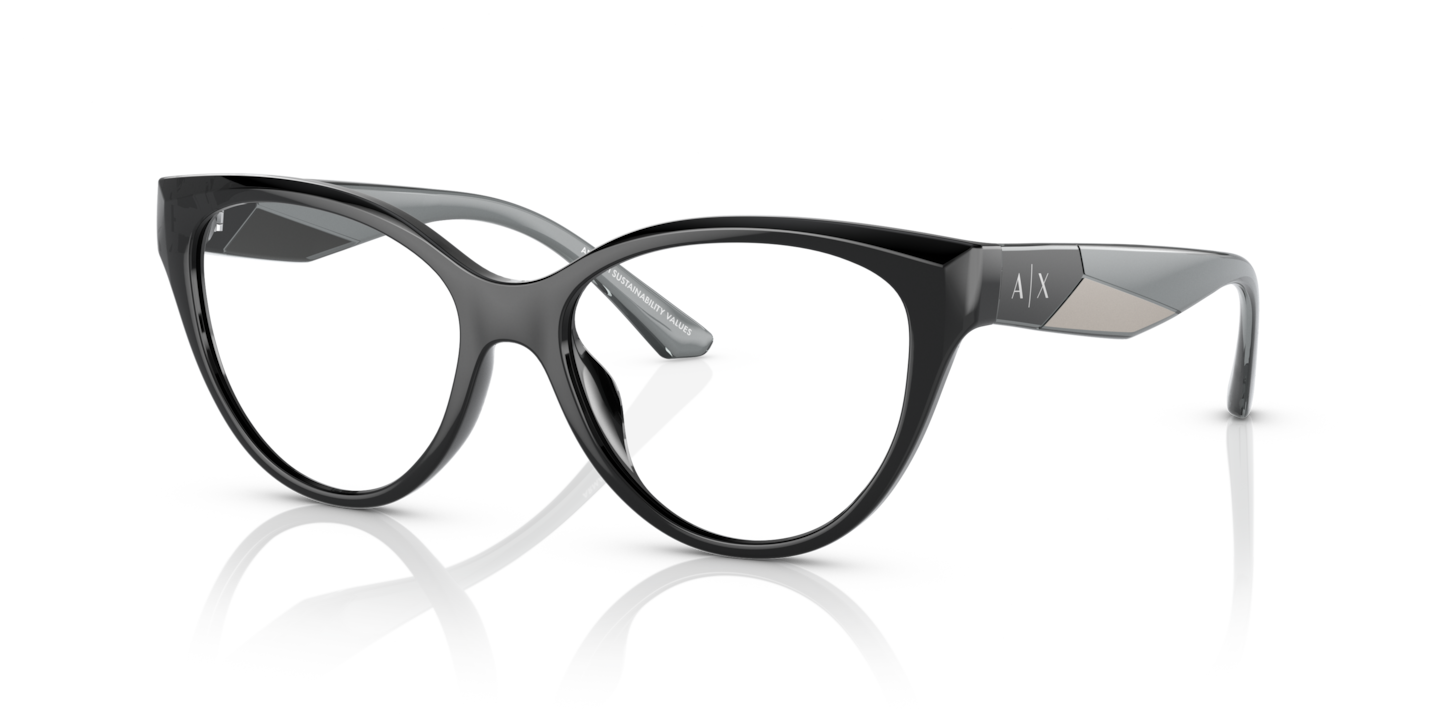 Armani Exchange AX3096U Shiny Black